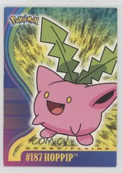 Hoppip Topps Pokemon TV Animation Edition Johto Series 1 #187 2001 - Image 1
