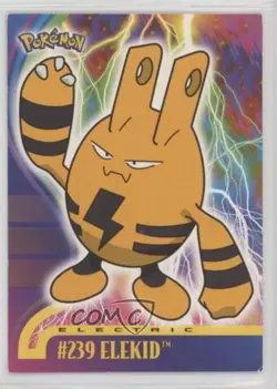 Elekid Topps Pokemon TV Animation Edition Johto Series 1 #239 2001 - Image 1