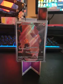 Pokemon Charmander 168/165 Sv: Scarlet & Violet 151 Illustration Rare - Image 1