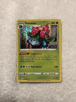 Venusaur 003/078 Pokemon GO Holo NM - Image 1