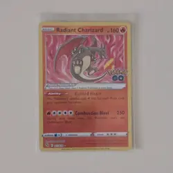 Pokemon Radiant Charizard 011/078 Pokemon GO MINOR SCUFFS CHECK PICTURES - Image 1