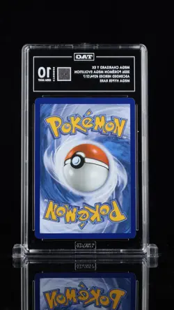 2026 POKEMON ASCENDED HEROES MEGA HYPER RARE MEGA CHARIZARD Y EX TAG 10 POP 10 - Image 3