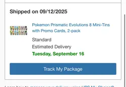 Pokemon Prismatic Evolutions 8 Mini-Tins w Promo Cards Costco 2-pack Confirmed - Image 1