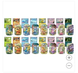 Pokemon Prismatic Evolutions 8 Mini-Tins w Promo Cards Costco 2-pack Confirmed - Image 2