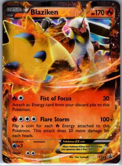 Blaziken EX XY54 XY Promos - Pokemon Card - NM - Image 1