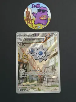 Pokemon TCG Klang 140/086 - English Black Bolt Illustration Rare Card - Image 1