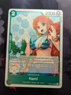 Nami OP10-033 UC Royal Blood ONE PIECE Card English - Image 1
