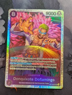 Donquixote Doflamingo OP10-071 One Piece Card - OP10 Royal Blood SR NM - Image 1