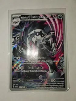 Galatian Obstagoon Pokemon TCG 245/217 Ascended Heroes Card Illustration Rare NM - Image 1