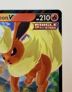 Flareon V - SWSH149 - SWSH Black Star Promo Holo Pokemon Card - NM - Image 4