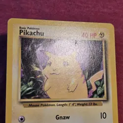 Pokemon 1999 Base Set: Pikachu 58/102 - LP - Image 2