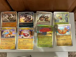 pokemon scarlet and violet 151 holo lot / bundle english dragonite , nidoking, - Image 1