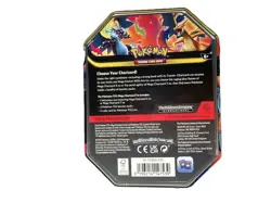 Pokemon Charizard Tin Trading Card Game Storage Box Pokemon TCG Collector Case - Image 2