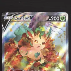 Leafeon V 167/203 Alternate Full Art Evolving Skies Holo Foil Pokemon Card NM/M - Image 3