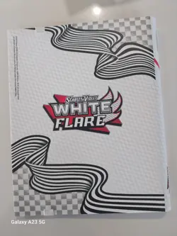 Pokemon TCG - White Flare - Binder - ***BINDER ONLY*** - Image 2