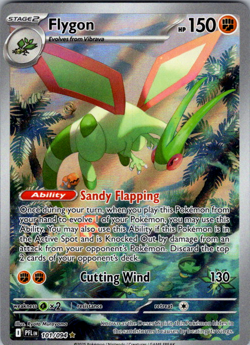 Flygon 101/094 Illustration Rare Holo Pokemon Card Near Mint - Image 1
