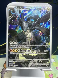 N’s Zekrom 031 Black Star Promo Sealed Pokemon TCG Full Art - Image 1