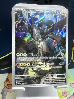 N’s Zekrom 031 Black Star Promo Sealed Pokemon TCG Full Art - Image 3