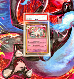 PSA 10 - Sylveon #172 COSMOS HOLO 2025 POKEMON BLACK STAR PROMO PRISMATIC SVP EN - Image 1