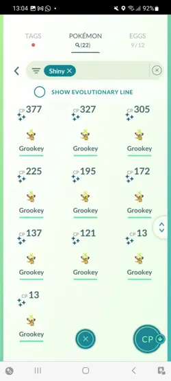 Pokemon Go (Stage 34) Shiny Rillaboom ( 22 Shinys ) - Image 4