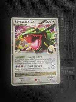 Pokemon TCG Rayquaza C LV.X DP47 Promo Level-Up Holo ENG 120HP - Image 1