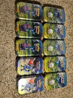 Pokemon Ascended Heroes Mini Tin Lot of 10 - Image 1