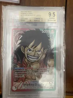 One Piece, Romance Dawn Wave 1 PRE ERRATA #003 BGS 9.5 - Image 1