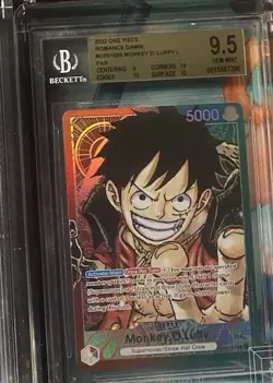 One Piece, Romance Dawn Wave 1 PRE ERRATA #003 BGS 9.5 - Image 2
