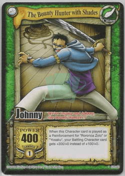 Johnny, The Bounty hunter with Shades - Holo - Quest Begins! - One Piece CCG - Image 1
