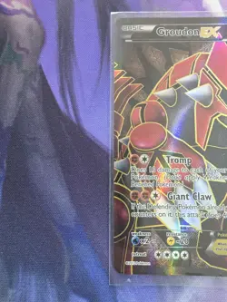 Groudon EX 106/108 Black & White Dark Explorers Full Art Pokemon TCG Card - Image 2