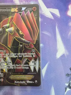 Groudon EX 106/108 Black & White Dark Explorers Full Art Pokemon TCG Card - Image 3