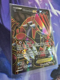 Groudon EX 106/108 Black & White Dark Explorers Full Art Pokemon TCG Card - Image 5