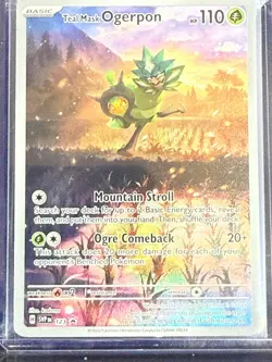 Teal Mask Ogerpon Pokemon 123 PR-SV Promo Near Mint Card - Image 3