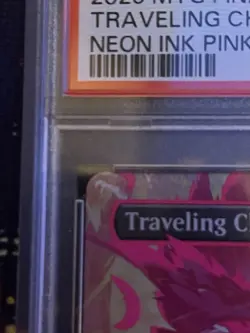 PSA 10 Neon ink traveling chocobo Gem mint magic the gathering final fantasy. - Image 3