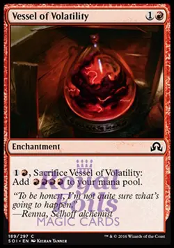 Vessel of Volatility 2x FOIL SOI MTG Shadows Over Innistrad Common MINT red - Image 1