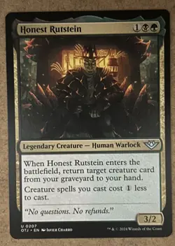 Honest Rutstein - Outlaws of Thunder Junction - NM MTG - Image 1