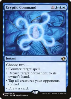 NM MTG CRYPTIC COMMAND THE LIST REPRINTS MYSTERY BOOSTER 2 - Image 1