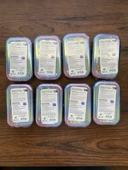 Pokemon TCG Prismatic Evolutions Mini Tin Lot Of 8-Every Eevee-lution Artwork - Image 2