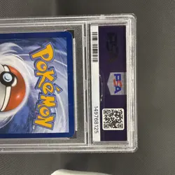 Team Rocket's Meowth 203/182 SV10: Destined Rivals - Pokemon Card PSA 8 TCG Rare - Image 4