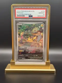 2023 Pokemon 151 - Pikachu 173- PSA 10 - Image 1