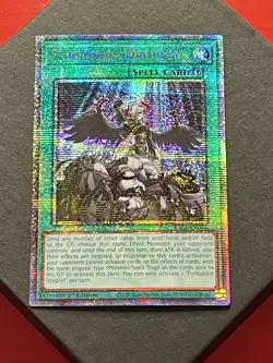 Forbidden Droplet | RA01-EN064 | Quarter Century Secret Rare | NM | YuGiOh! - Image 1