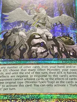 Forbidden Droplet | RA01-EN064 | Quarter Century Secret Rare | NM | YuGiOh! - Image 2