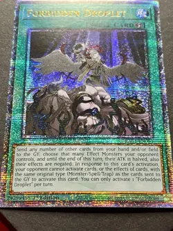 Forbidden Droplet | RA01-EN064 | Quarter Century Secret Rare | NM | YuGiOh! - Image 3