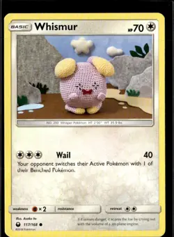 Pokemon Whismur 117/168 Celestial Storm Non Holo Common 5 Card Lot - Image 1
