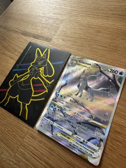 Glaceon VSTAR GG40 Crown Zenith Galarian Gallery Pokemon Card NM - Image 1