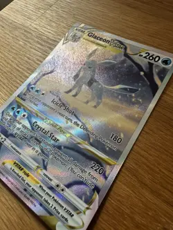 Glaceon VSTAR GG40 Crown Zenith Galarian Gallery Pokemon Card NM - Image 4
