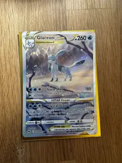 Glaceon VSTAR GG40 Crown Zenith Galarian Gallery Pokemon Card NM - Image 5