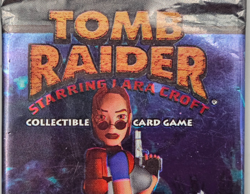 TOMB RAIDER Slippery When Wet Trading Card CCG Booster Pack - New Sealed 1999 - Image 3