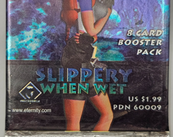 TOMB RAIDER Slippery When Wet Trading Card CCG Booster Pack - New Sealed 1999 - Image 4