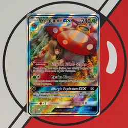 VILEPLUME GX 211/236 Cosmic Eclipse Sun & Moon Full Art Pokemon Card Near Mint - Image 1
